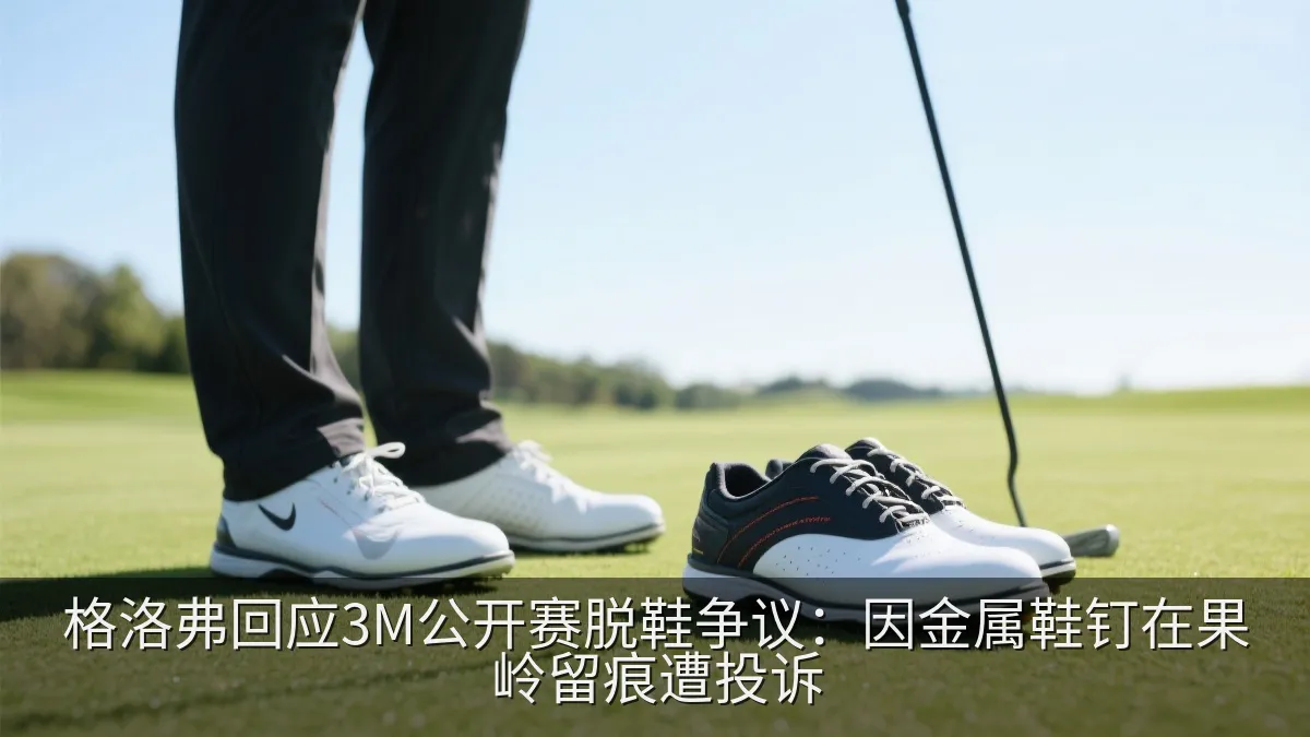 格洛弗回应3M公开赛脱鞋争议：因金属鞋钉在果岭留痕遭投诉